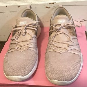 Nike Training Running Shoes Mauve Pink w/ Design